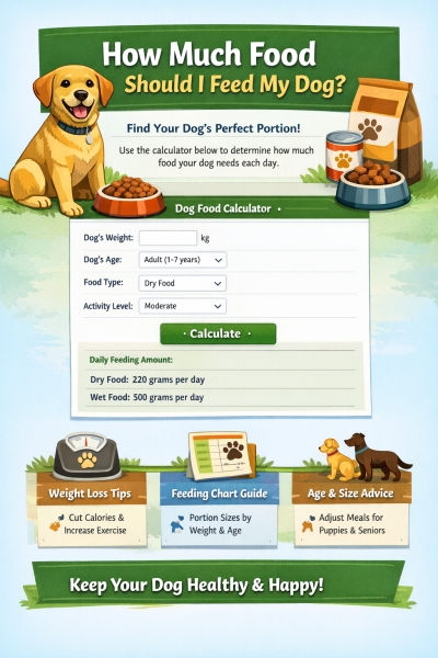 dog food calculator