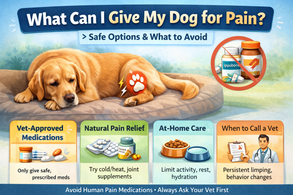 What Can I Give My Dog for Pain? (Safe Options + What to Avoid) - Woof ...