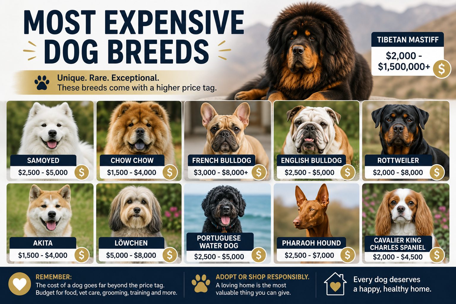 most expensive dog breeds